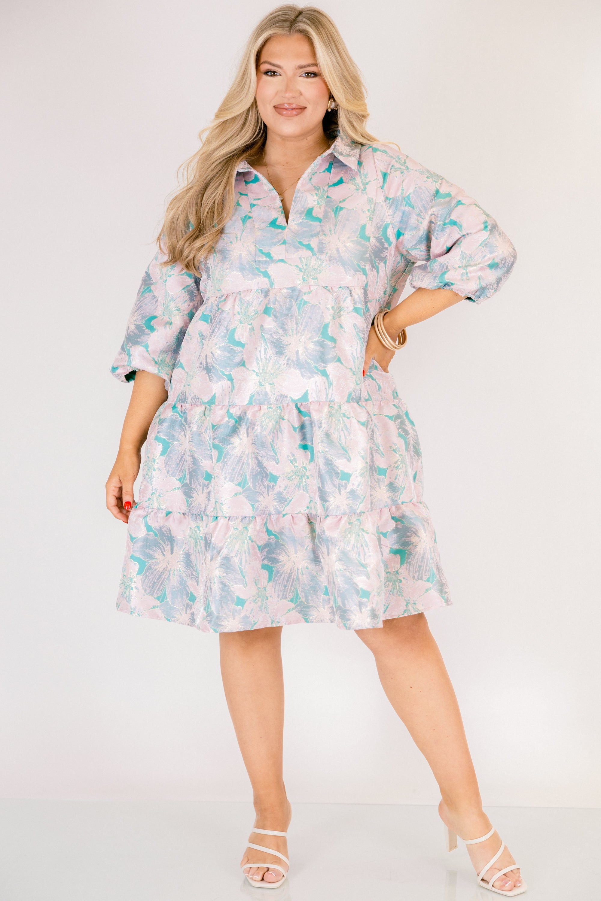 Couldn't Resist Dress, Seafoam