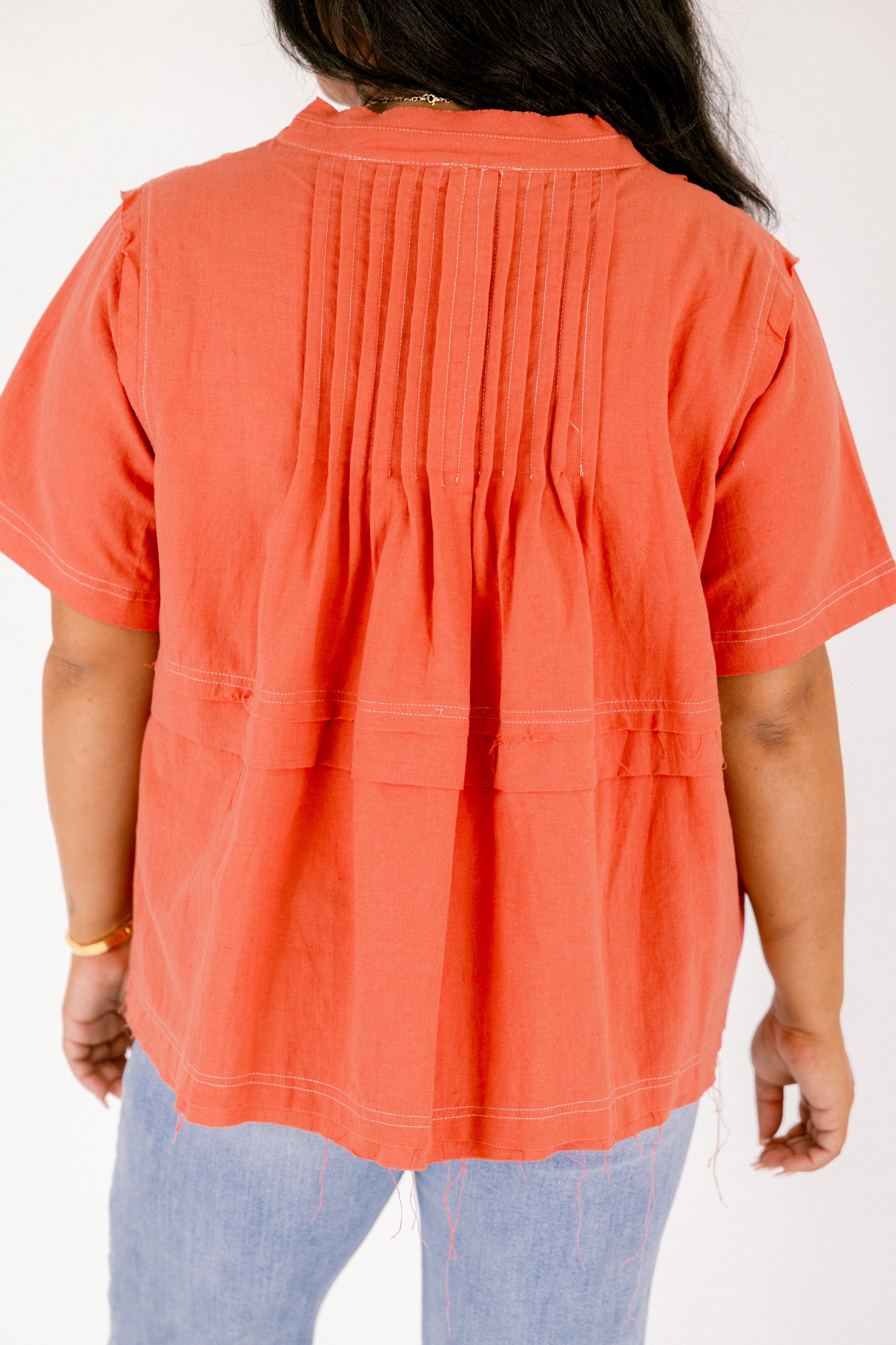 Countryside Trip Top, Clay