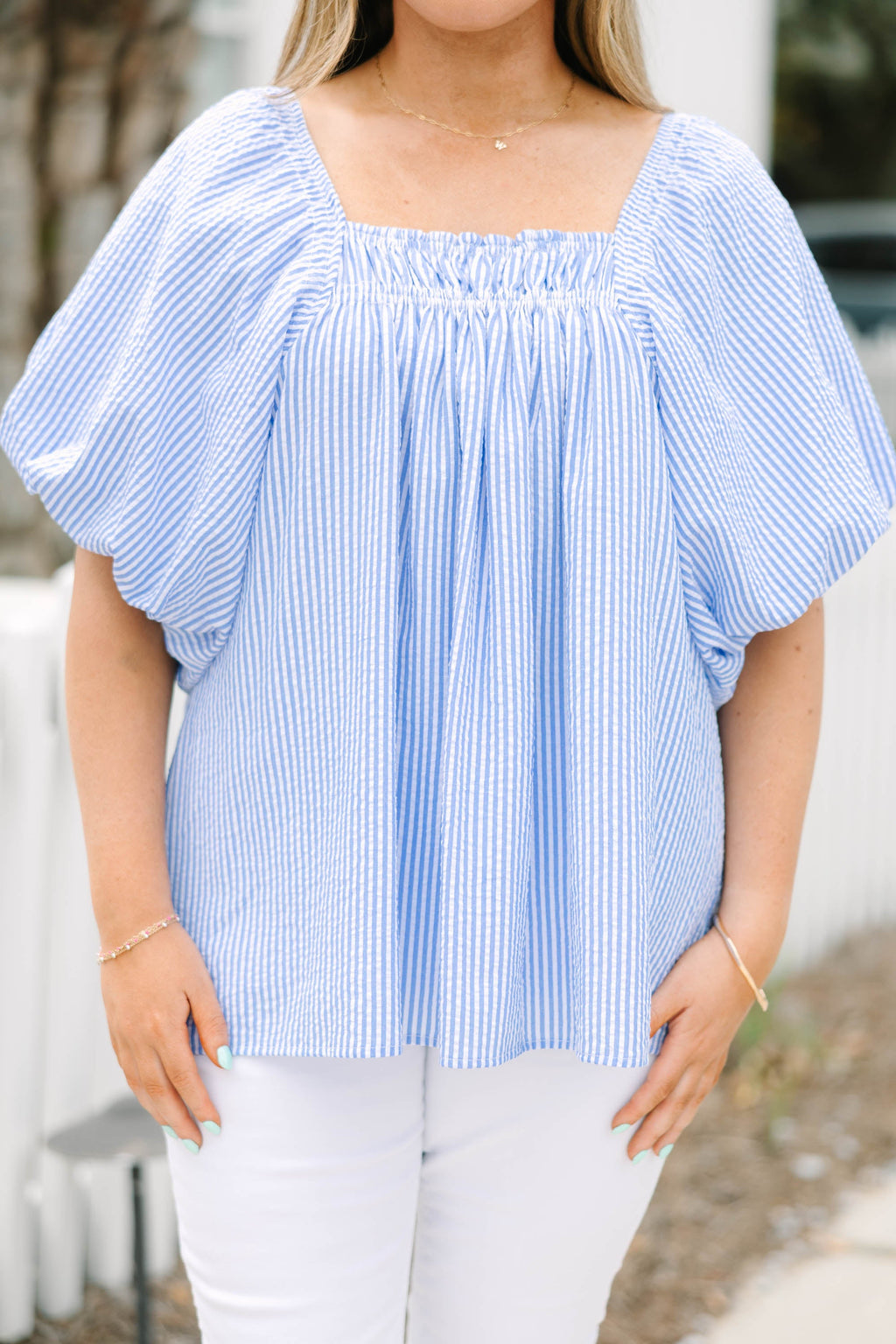 Cozy Love Top, Blue