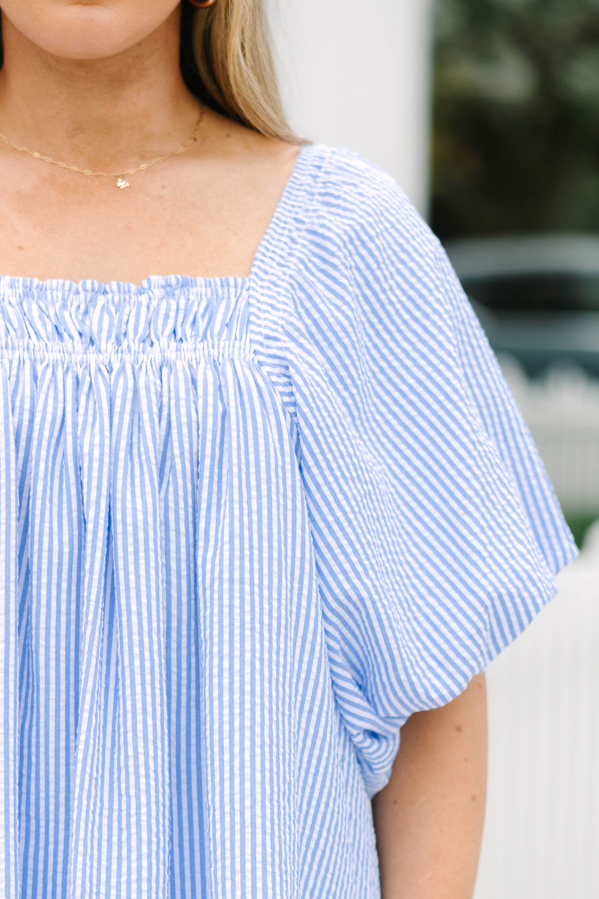 Cozy Love Top, Blue