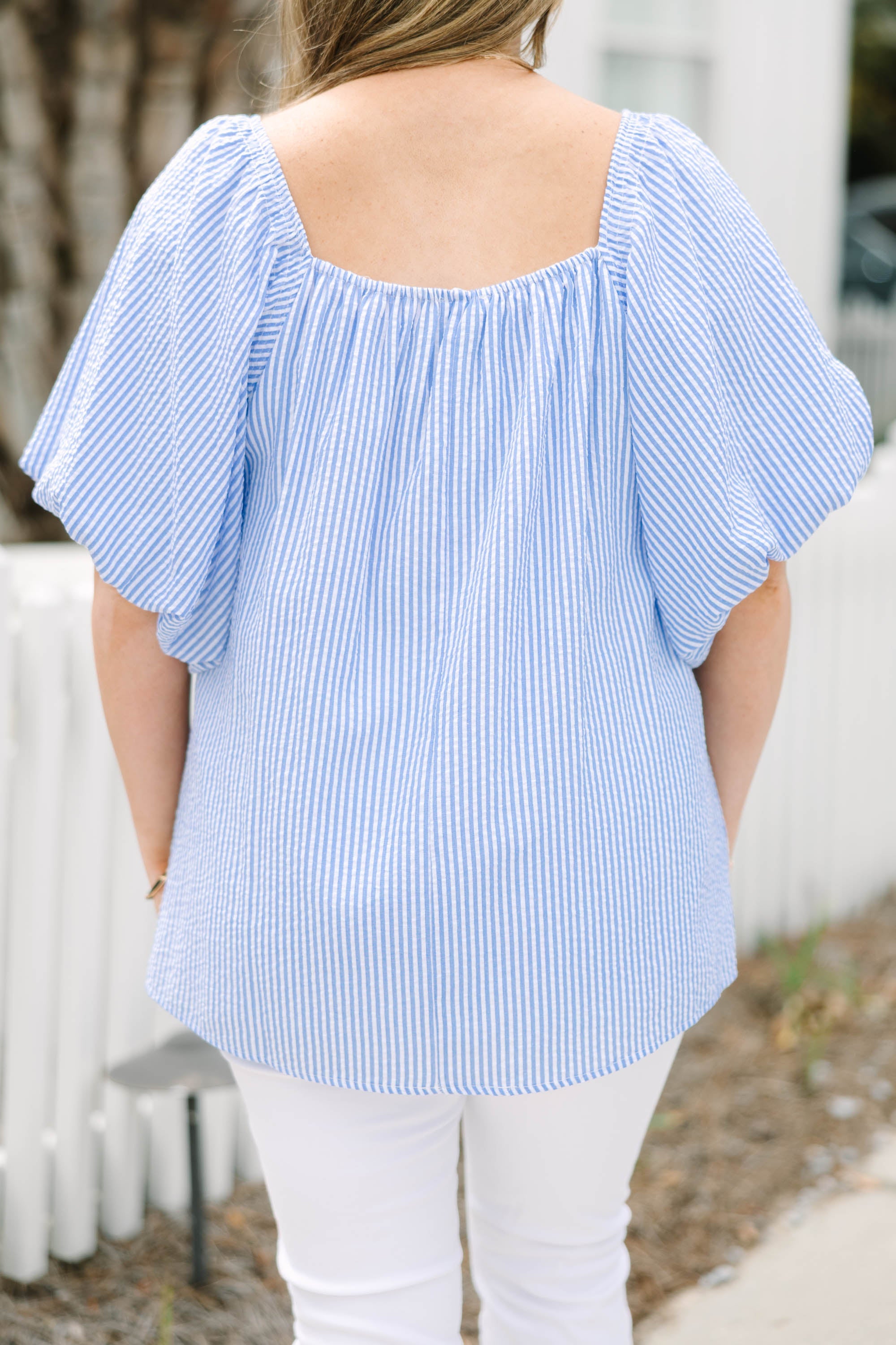 Cozy Love Top, Blue