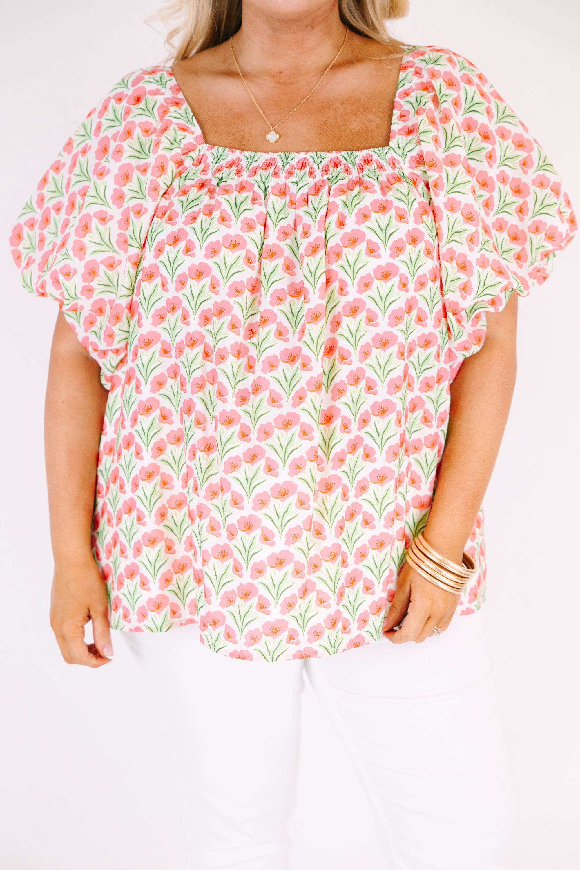 Cozy Love Top, Pink Floral
