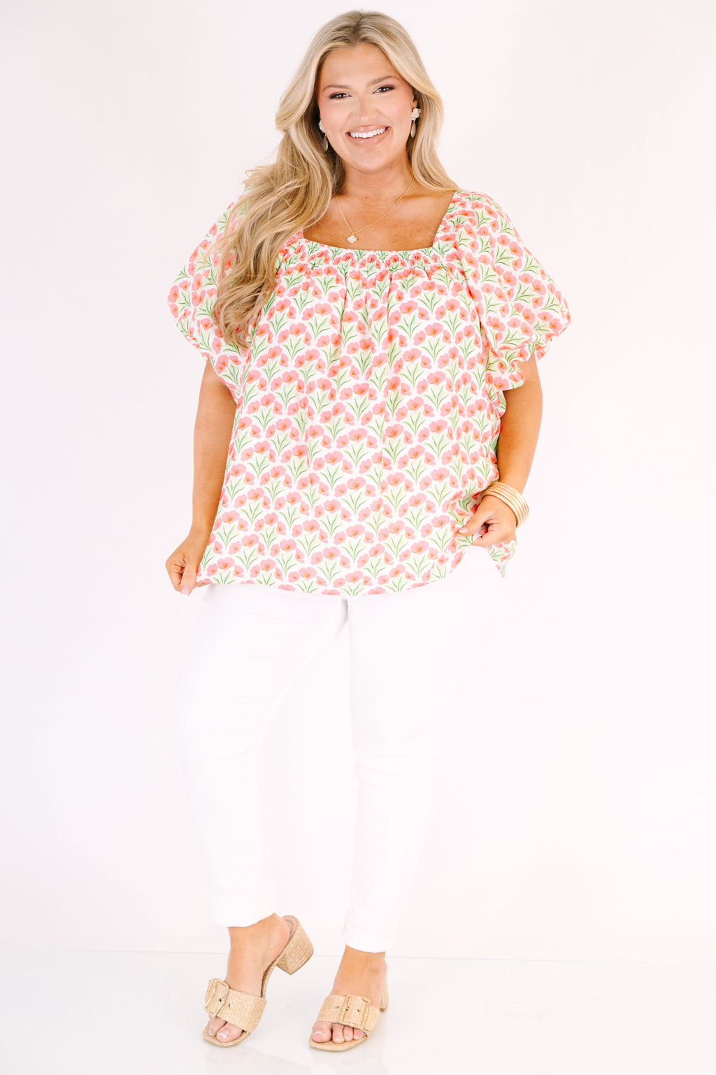 Cozy Love Top, Pink Floral
