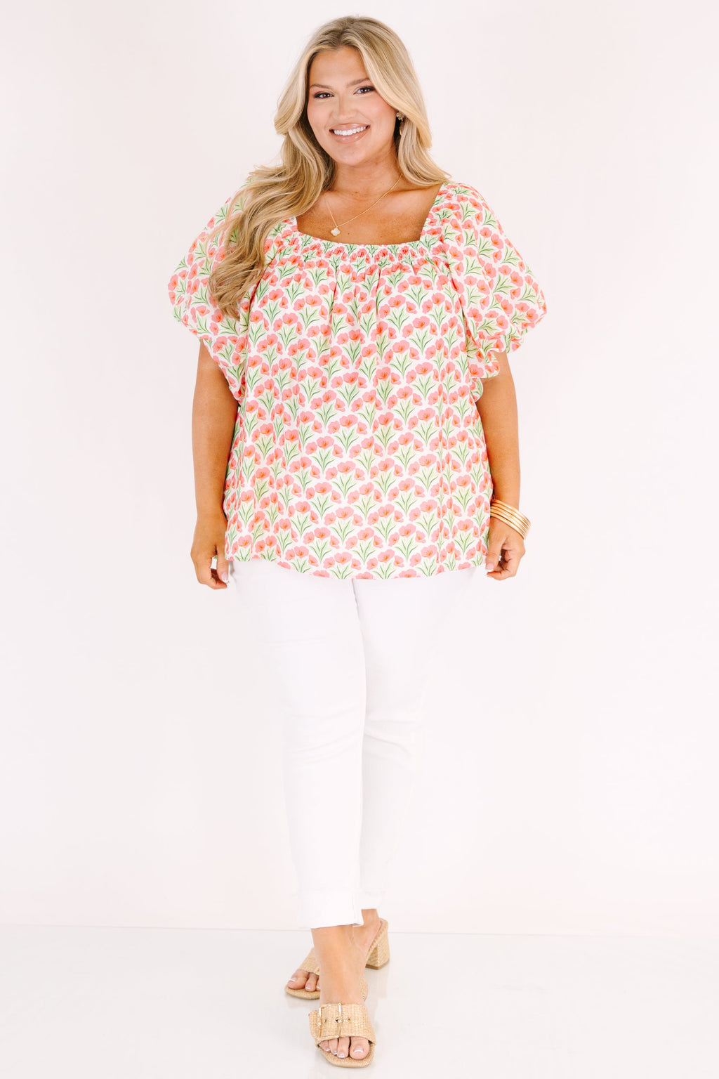 Cozy Love Top, Pink Floral