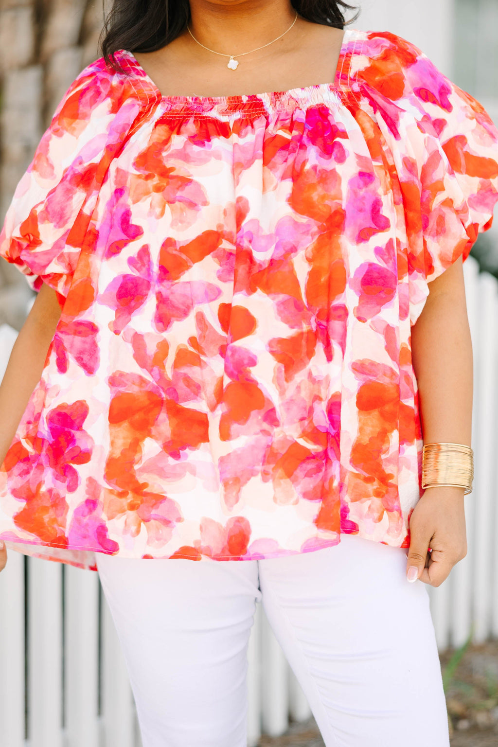 Cozy Love Top, Red Watercolor