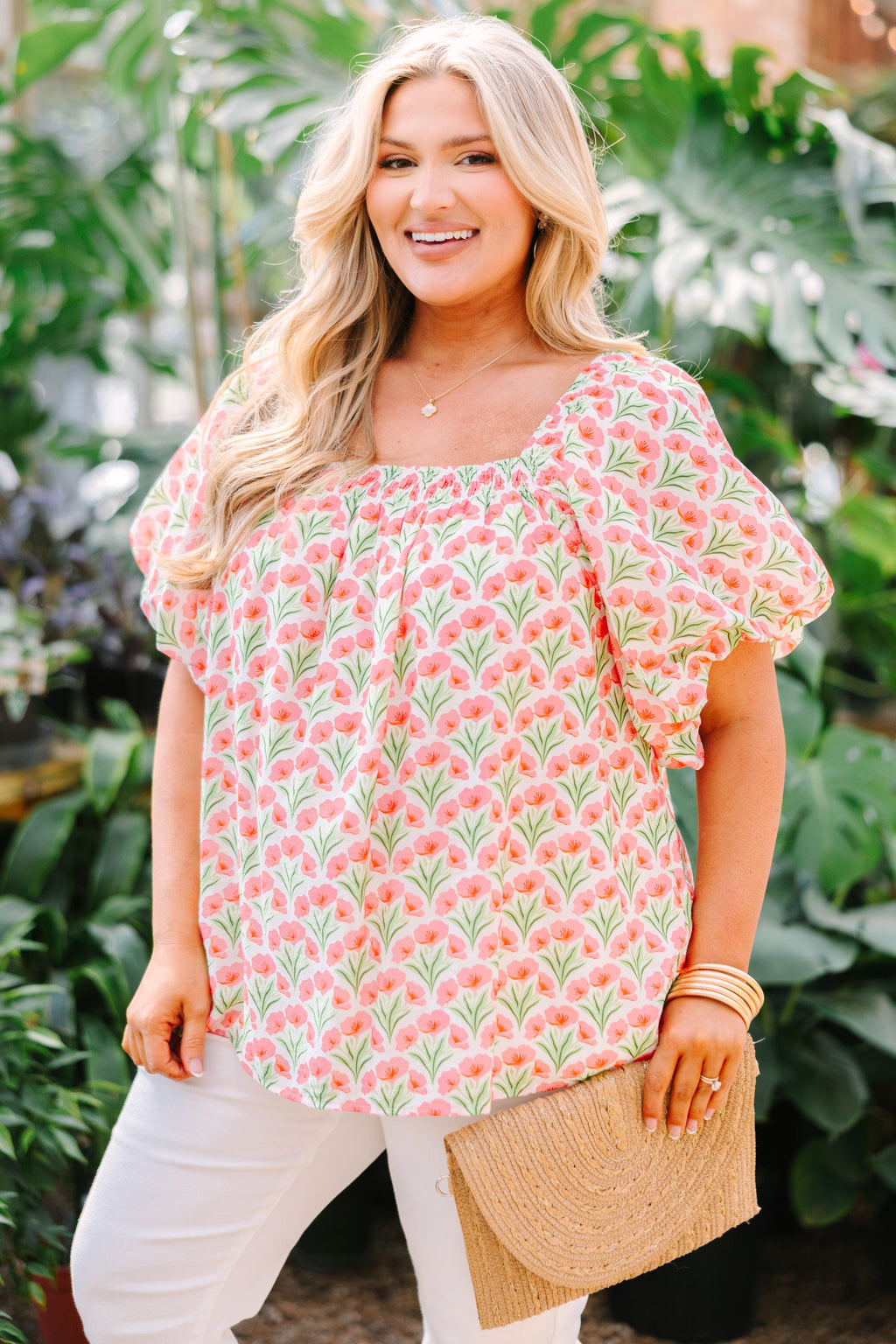 Cozy Love Top, Pink Floral