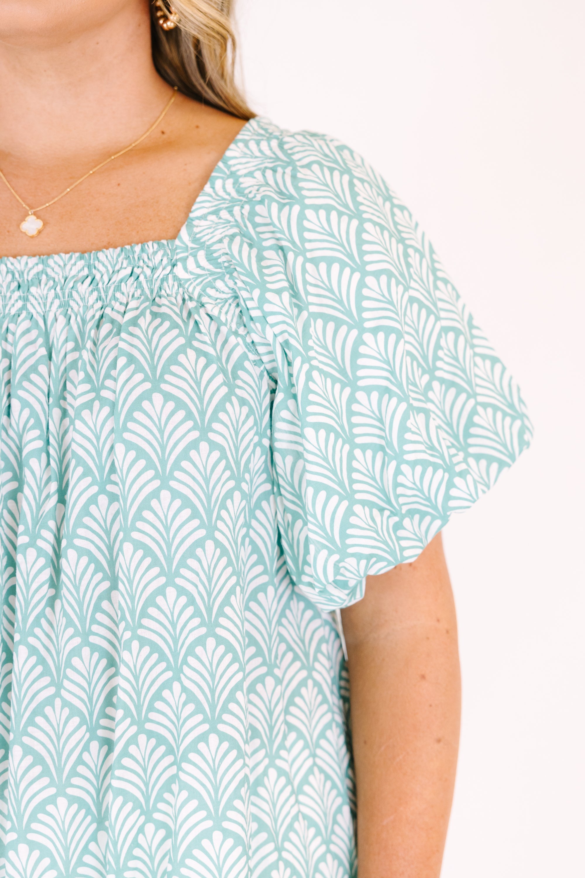 Cozy Love Top, Turquoise