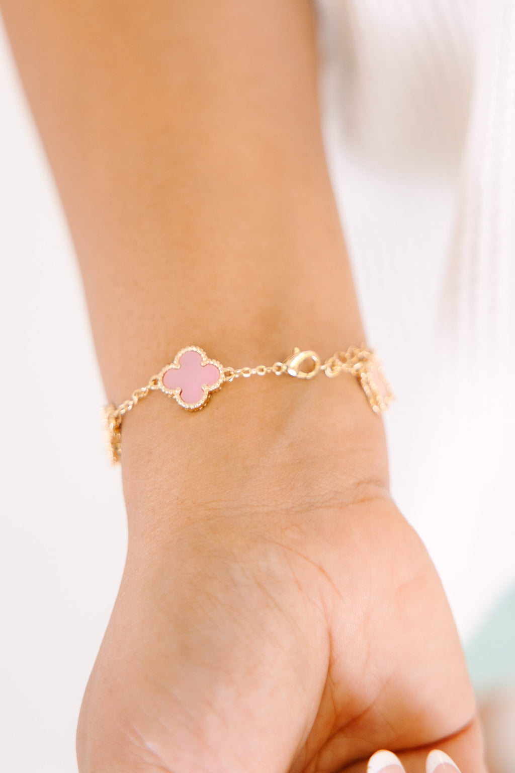 Crazy For You Bracelet, Pink