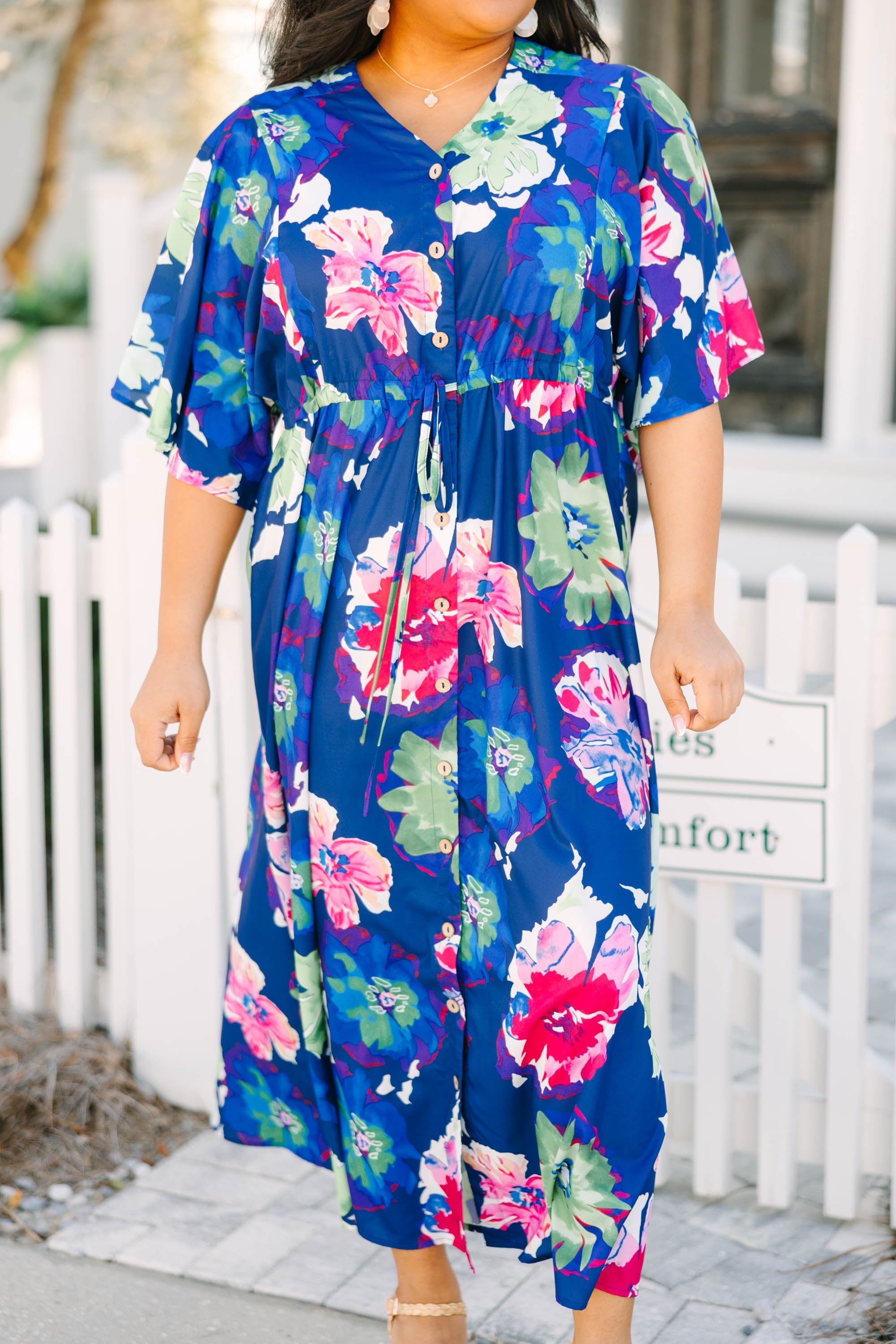 Creative Dreamer Dress, Royal Blue