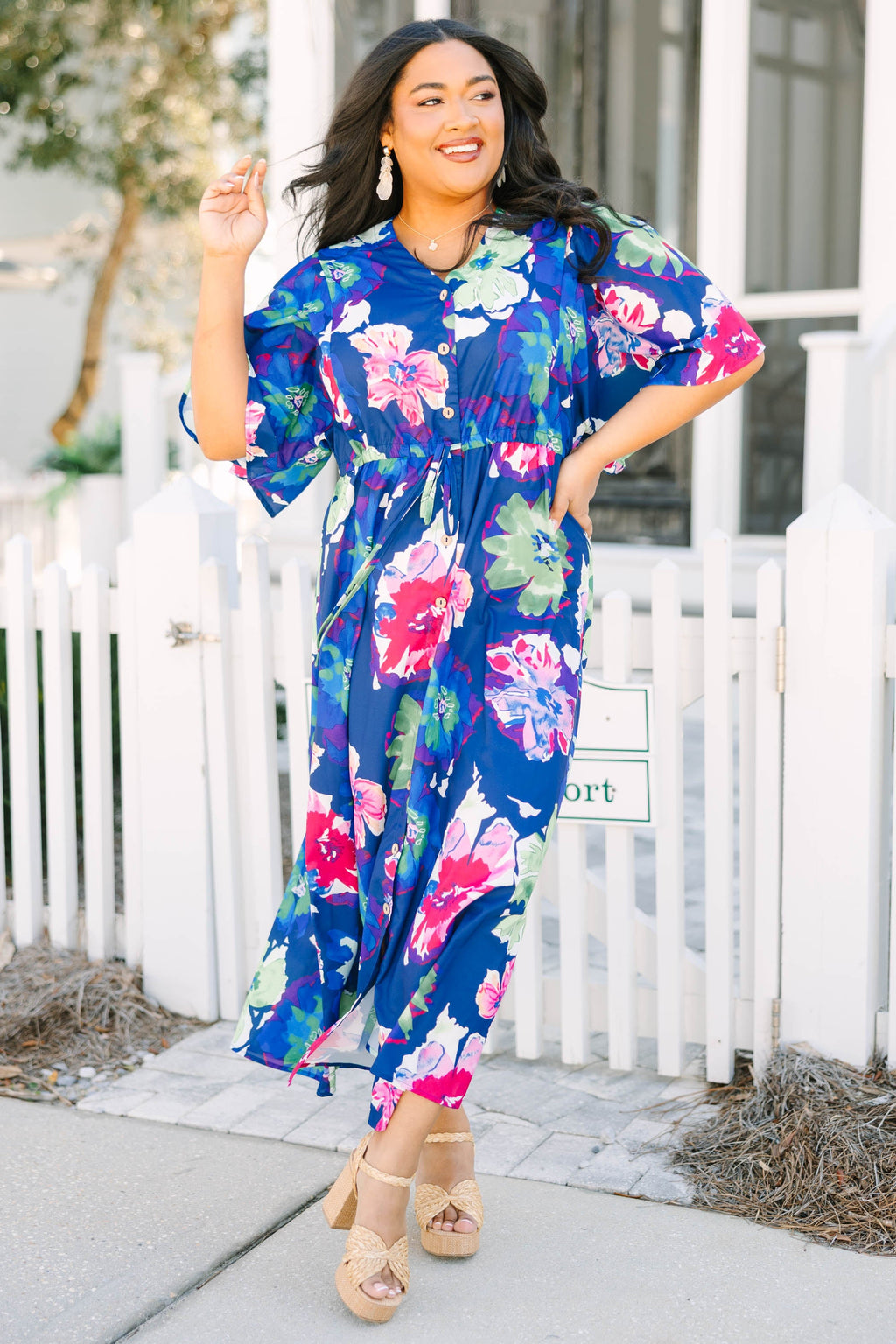 Creative Dreamer Dress, Royal Blue