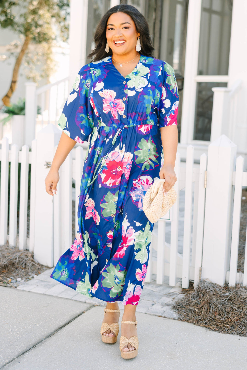 Creative Dreamer Dress, Royal Blue