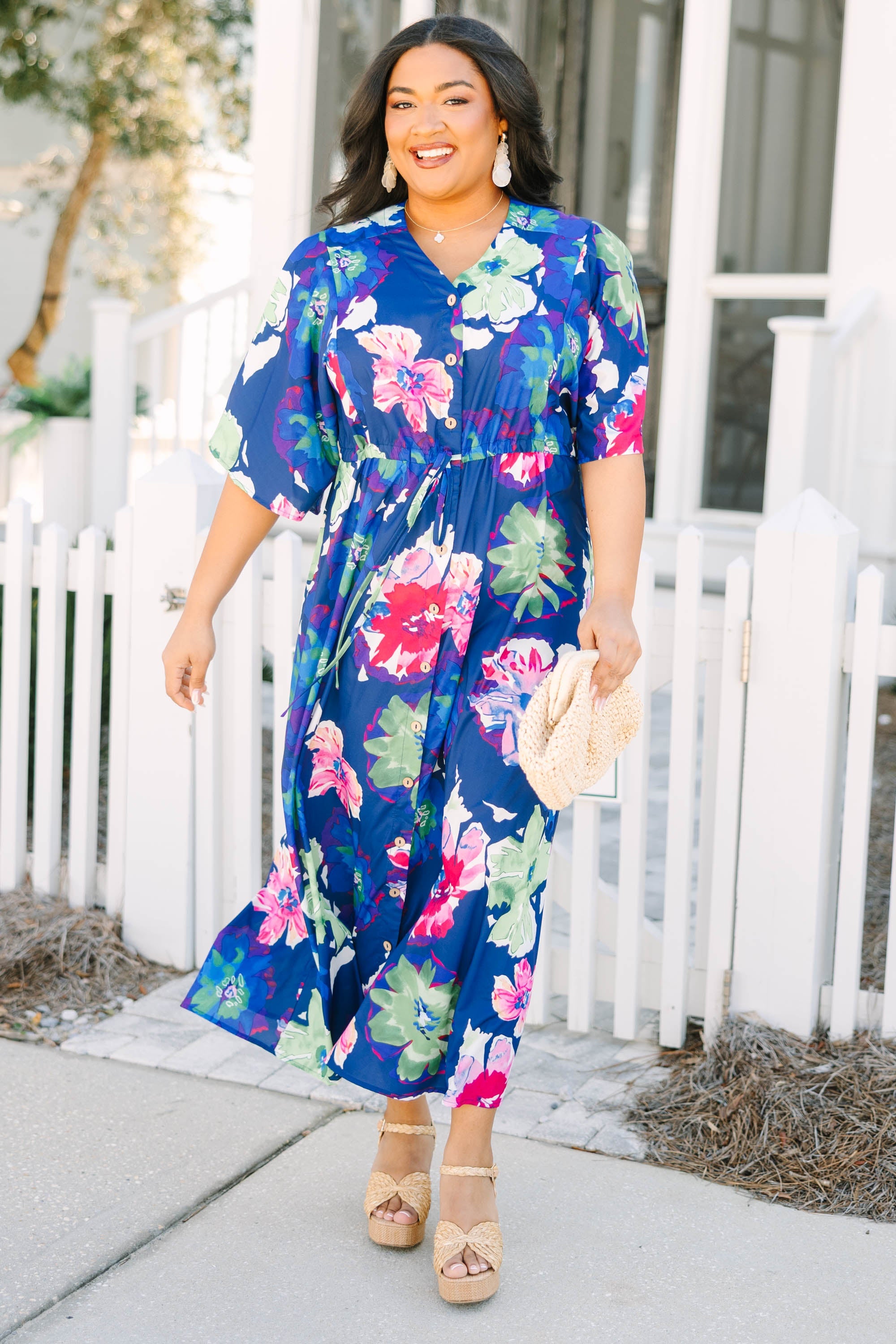 Creative Dreamer Dress, Royal Blue