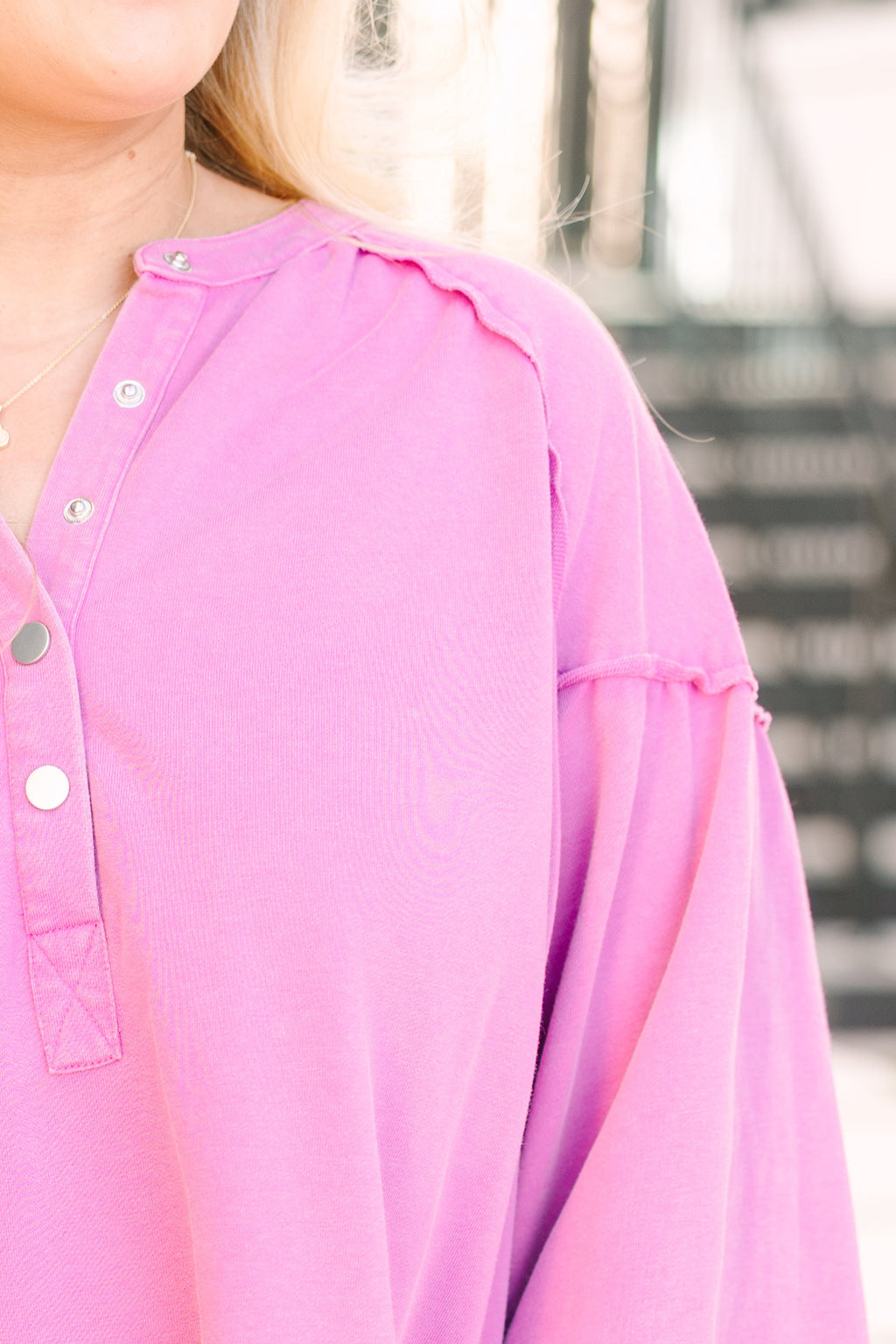 Crimson Sunset Pullover, Purple