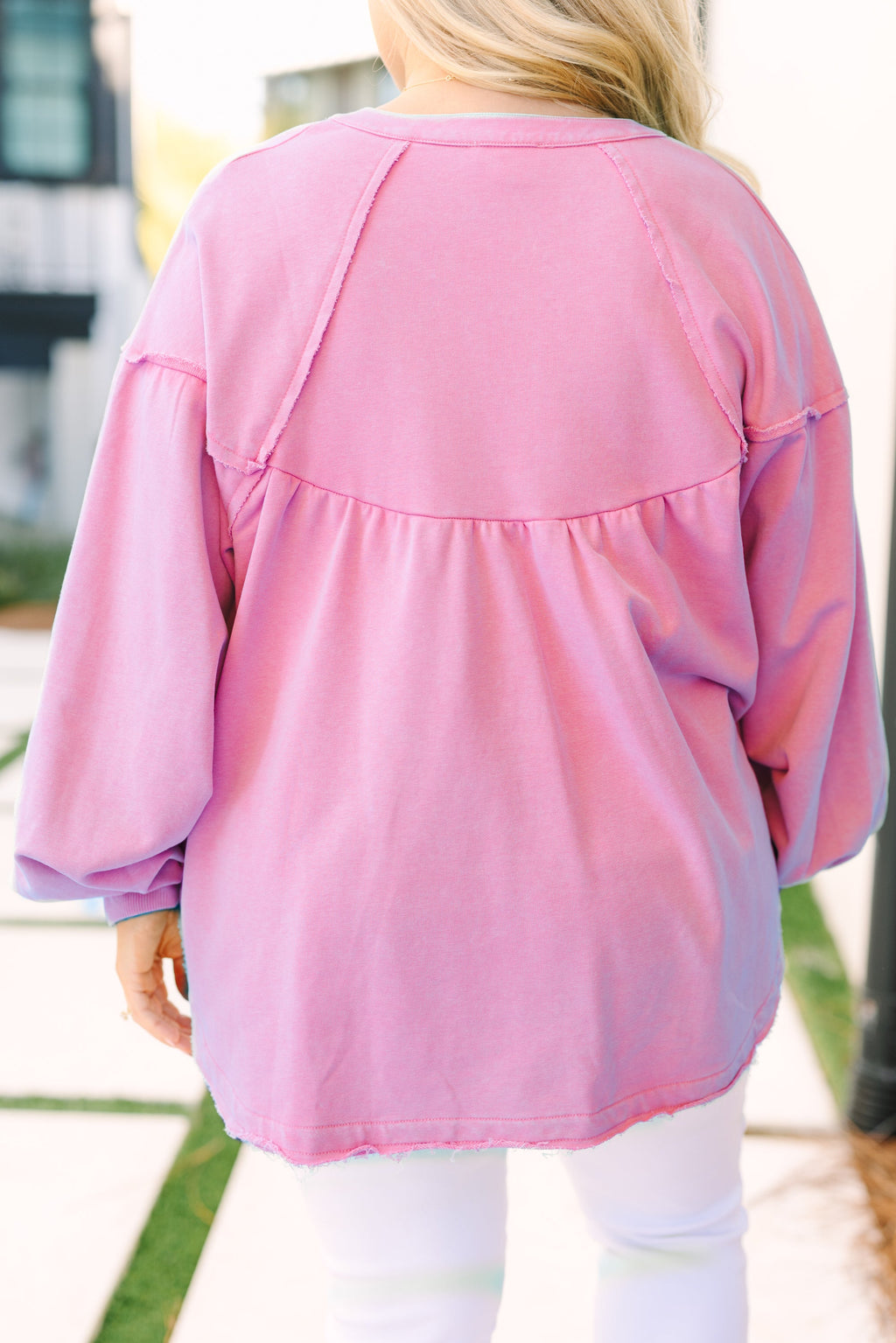Crimson Sunset Pullover, Purple