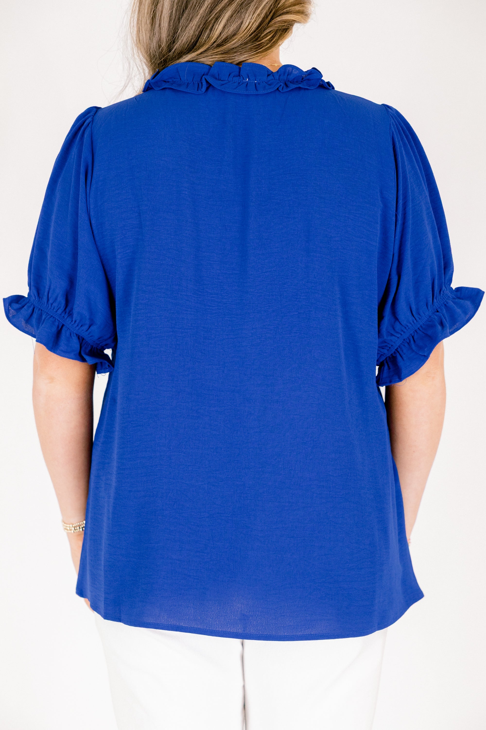 Dancing For Fun Top, Blue
