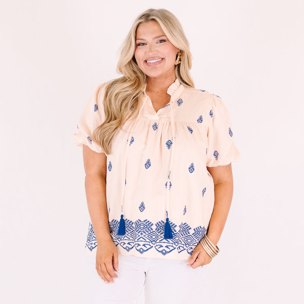 Daydreamer Top, Cobalt