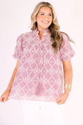Daydreamer Top, Purple