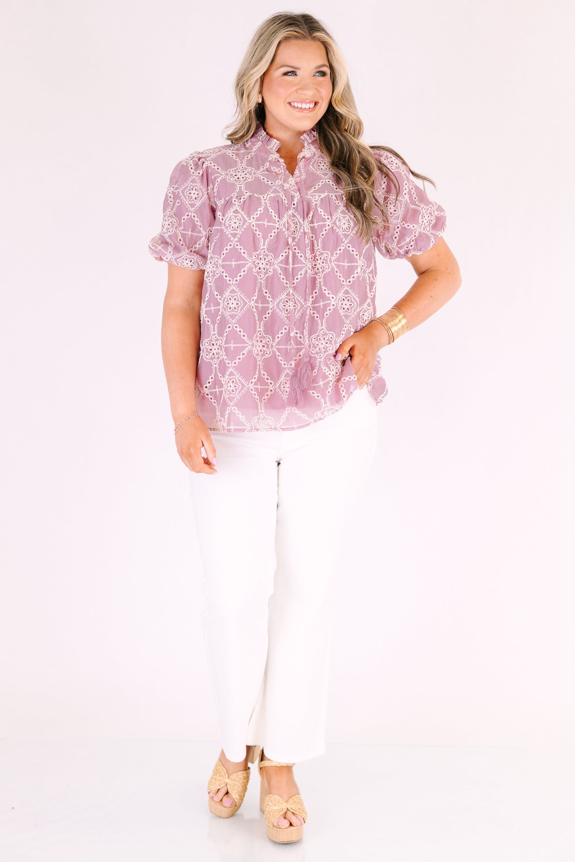 Daydreamer Top, Purple