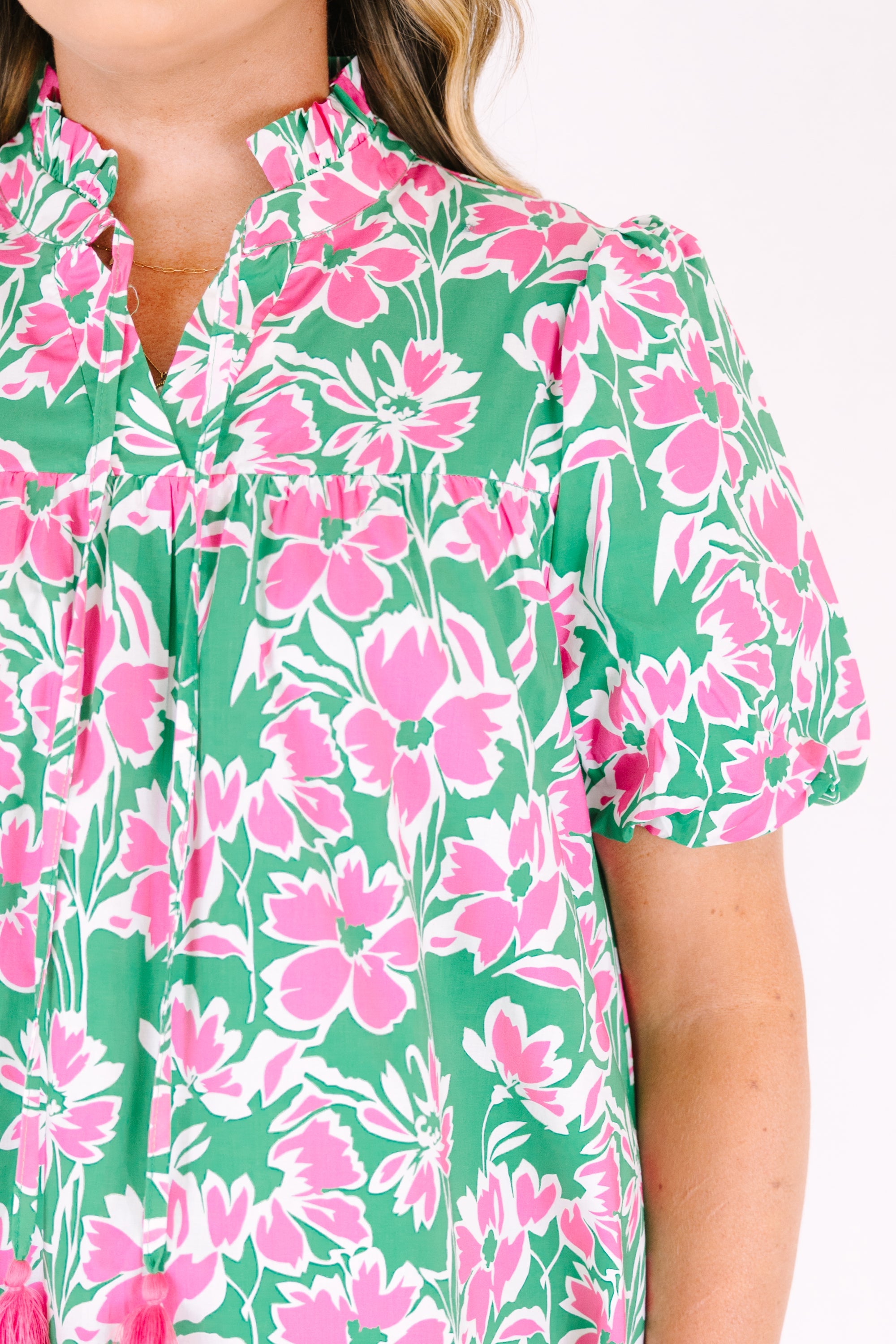 Daydreamer Top, Purple-Green
