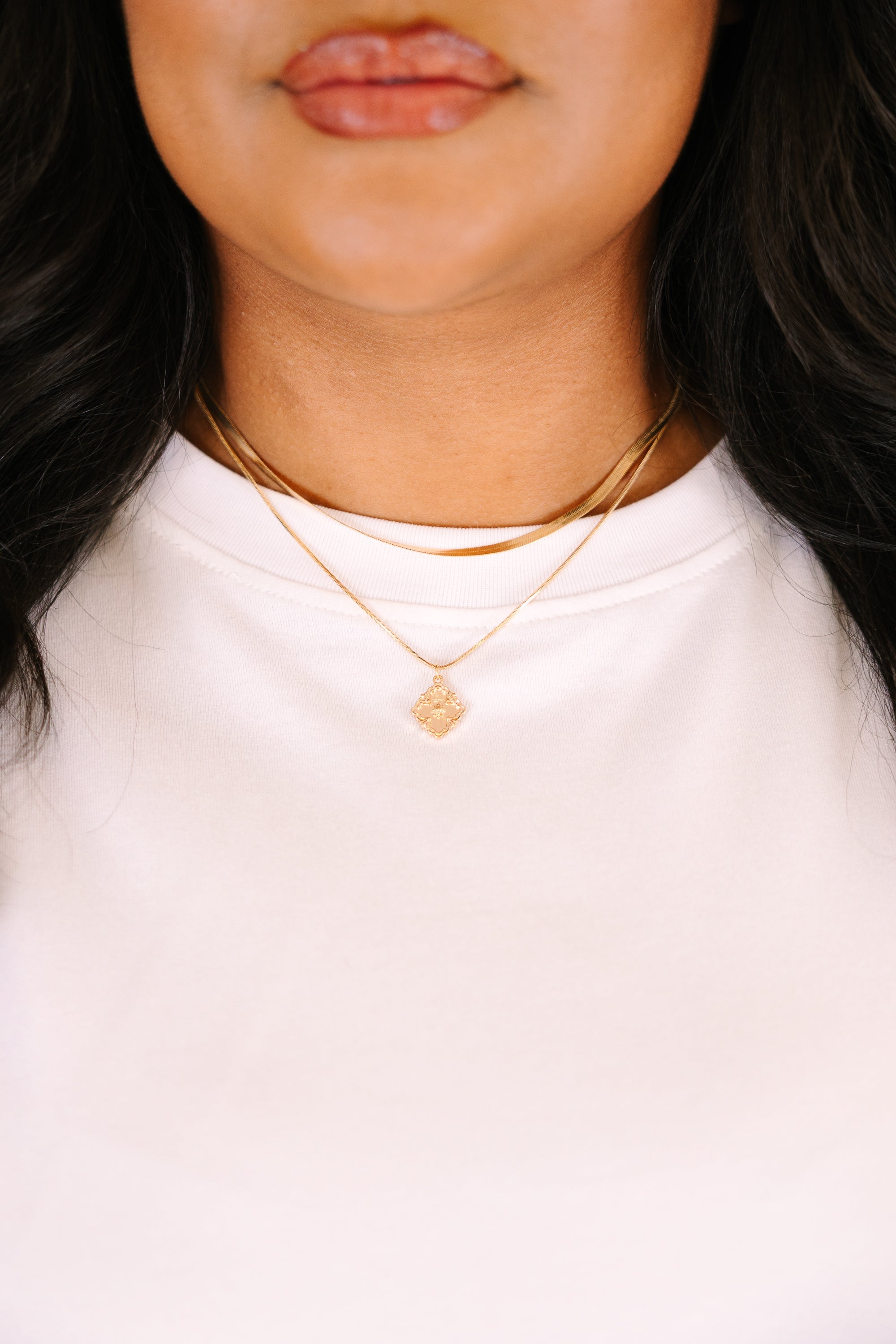 Days Like These Necklace Set, Gold