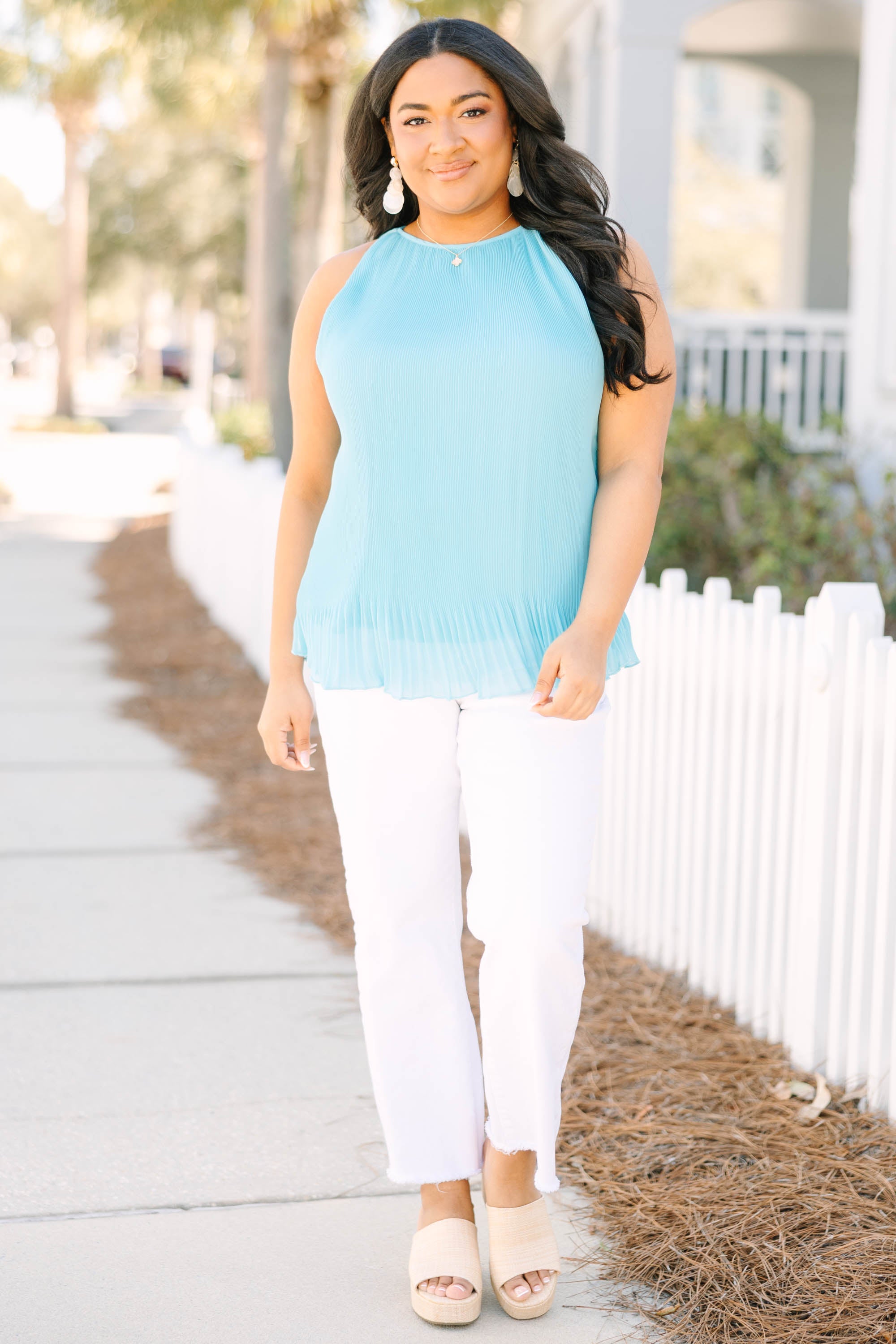 Destined For You Top, Blue
