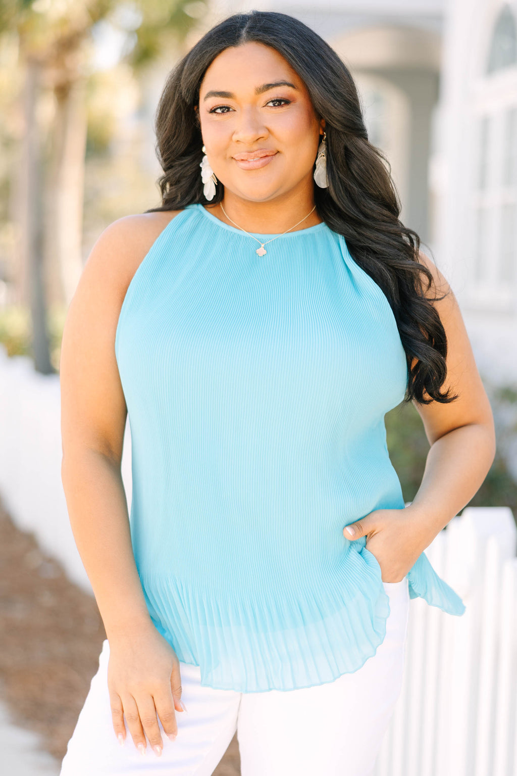 Destined For You Top, Blue