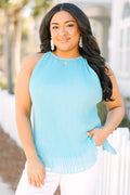 Destined For You Top, Blue