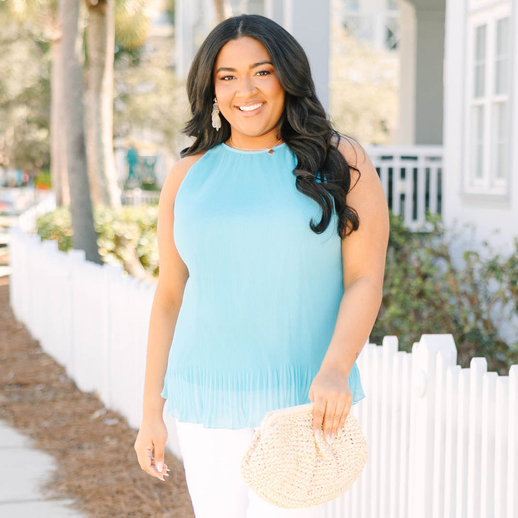 Destined For You Top, Blue