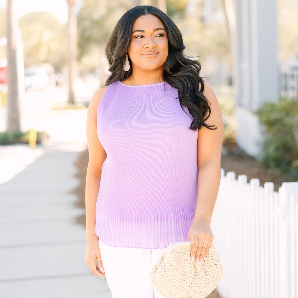 Destined For You Top, Lavender