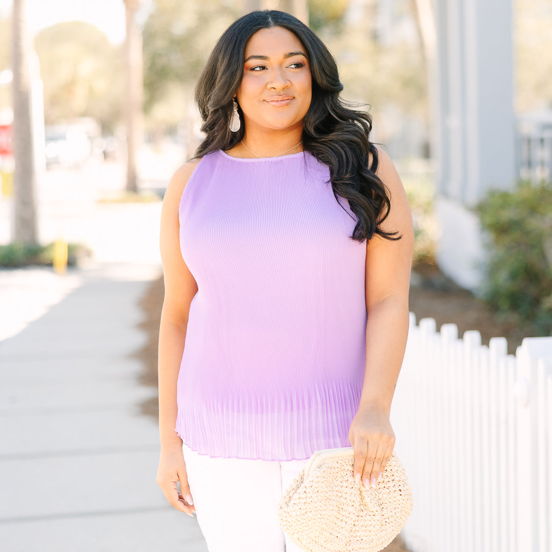 Destined For You Top, Lavender