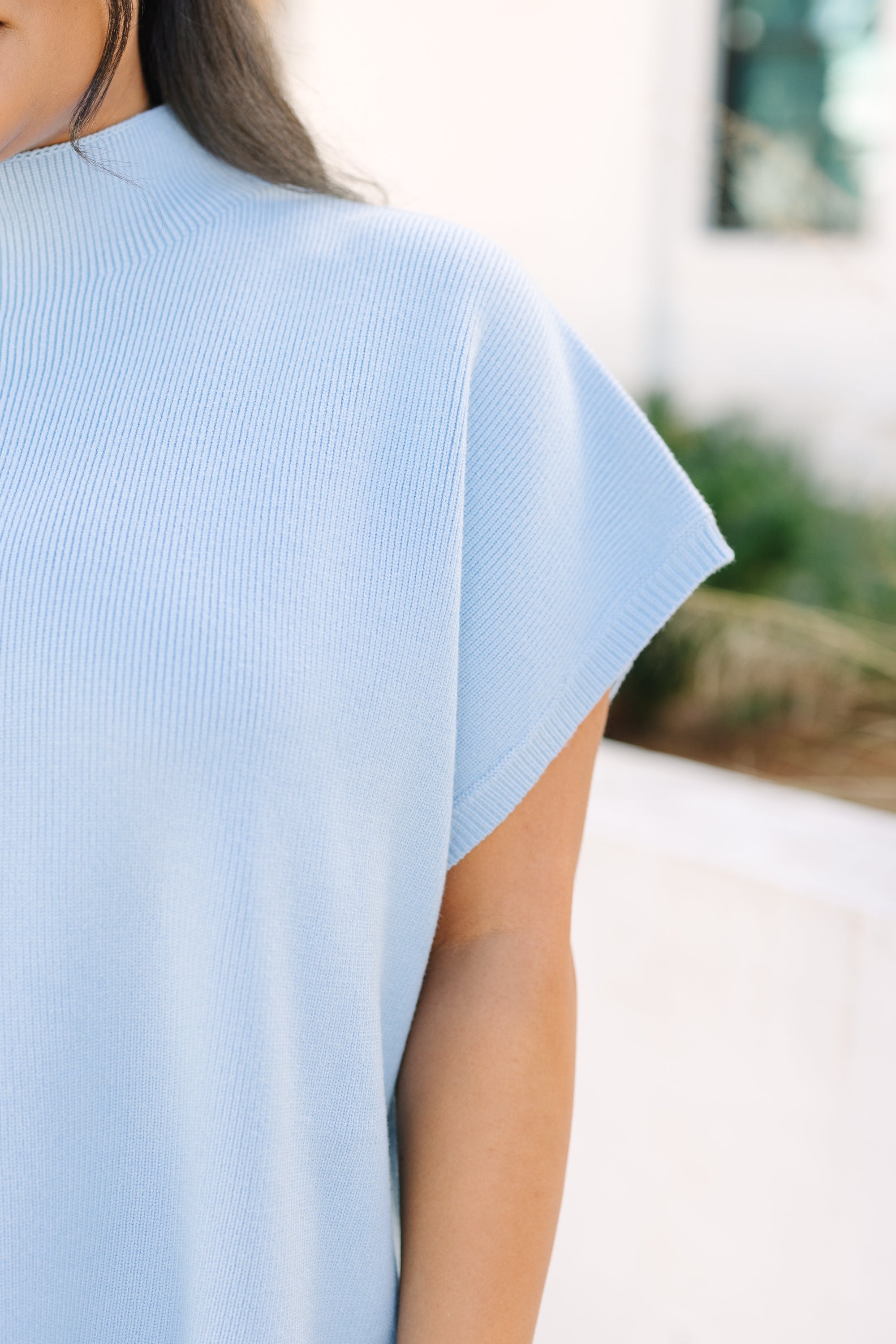 Do Anything Sweater, Blue