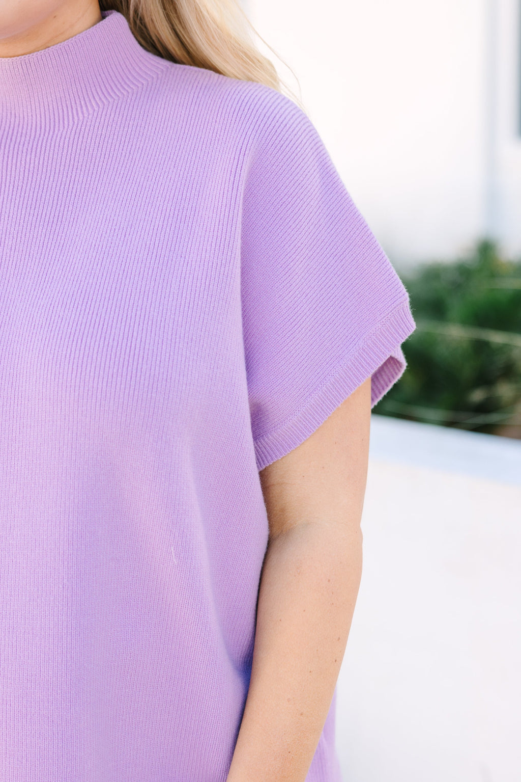 Do Anything Sweater, Purple