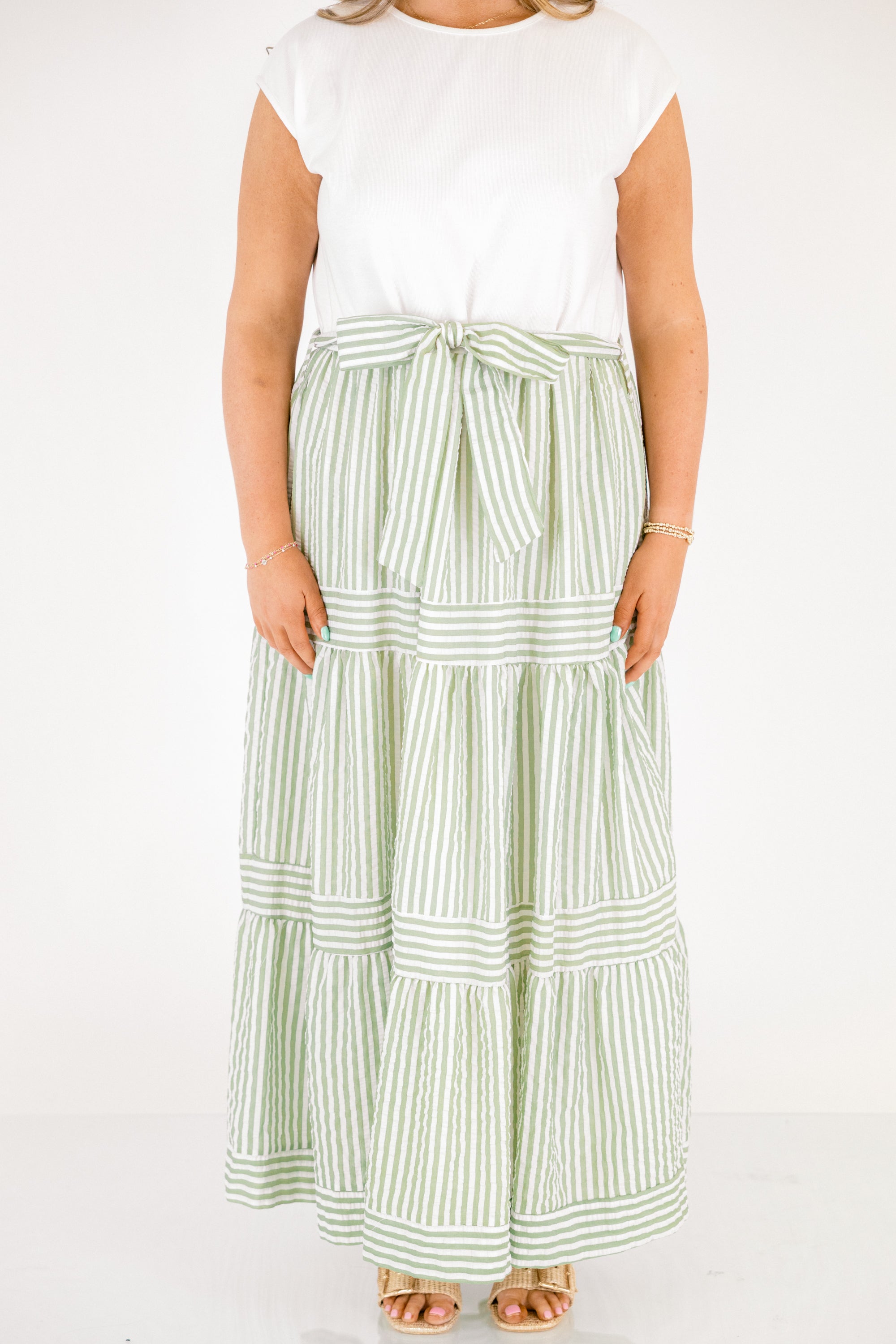 Doing It My Way Dress, Green
