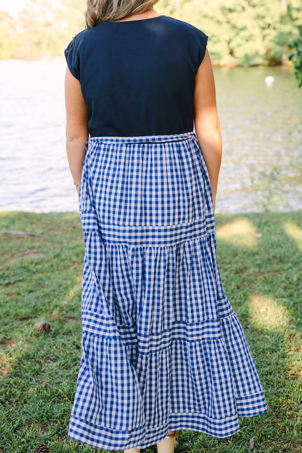 Doing It My Way Dress, Navy