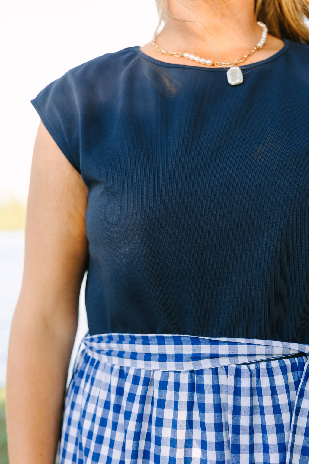Doing It My Way Dress, Navy