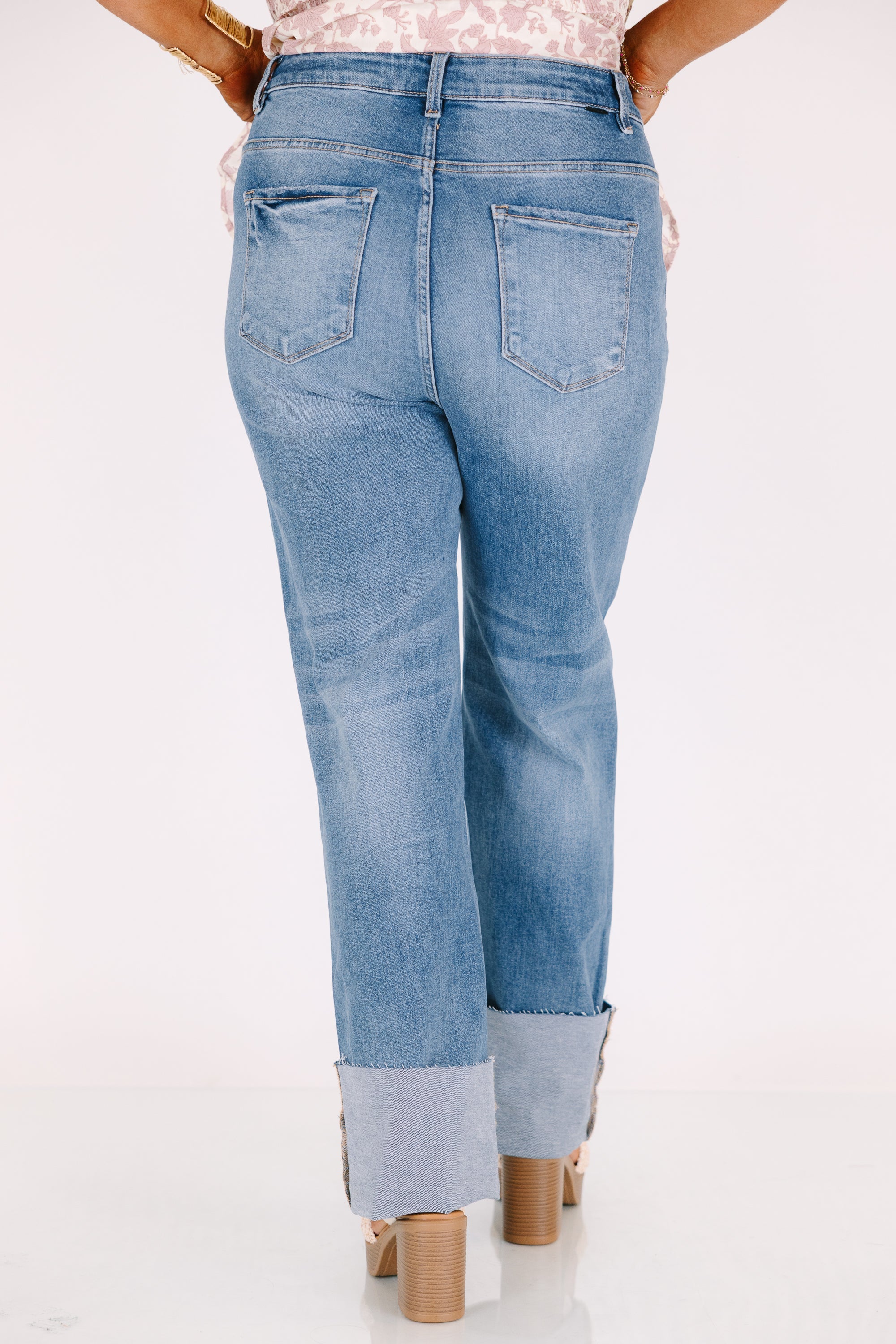 Do It For Yourself Jeans, Medium Wash