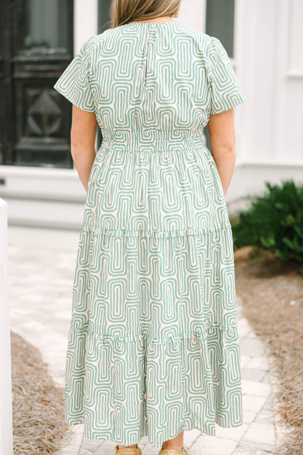 Don't Mention It Dress, Turquoise