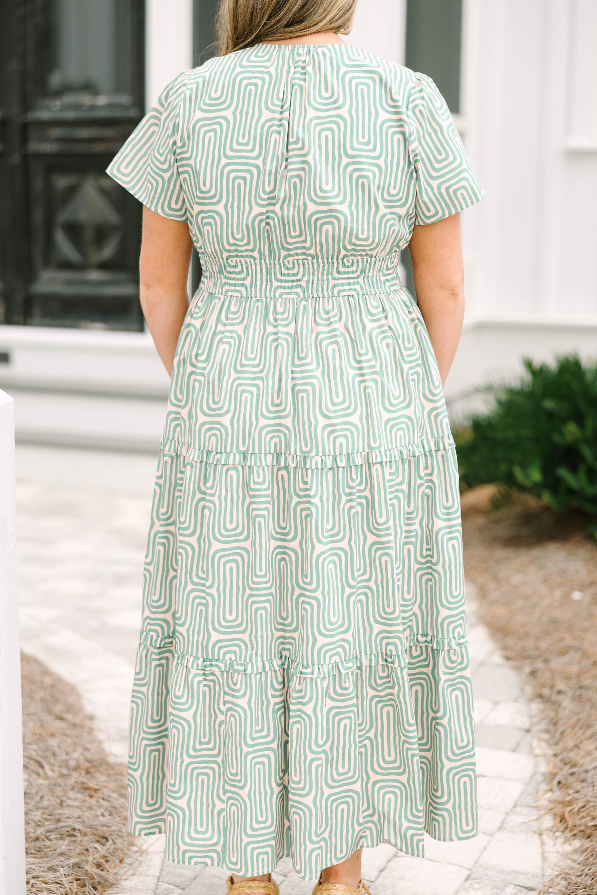 Don't Mention It Dress, Turquoise