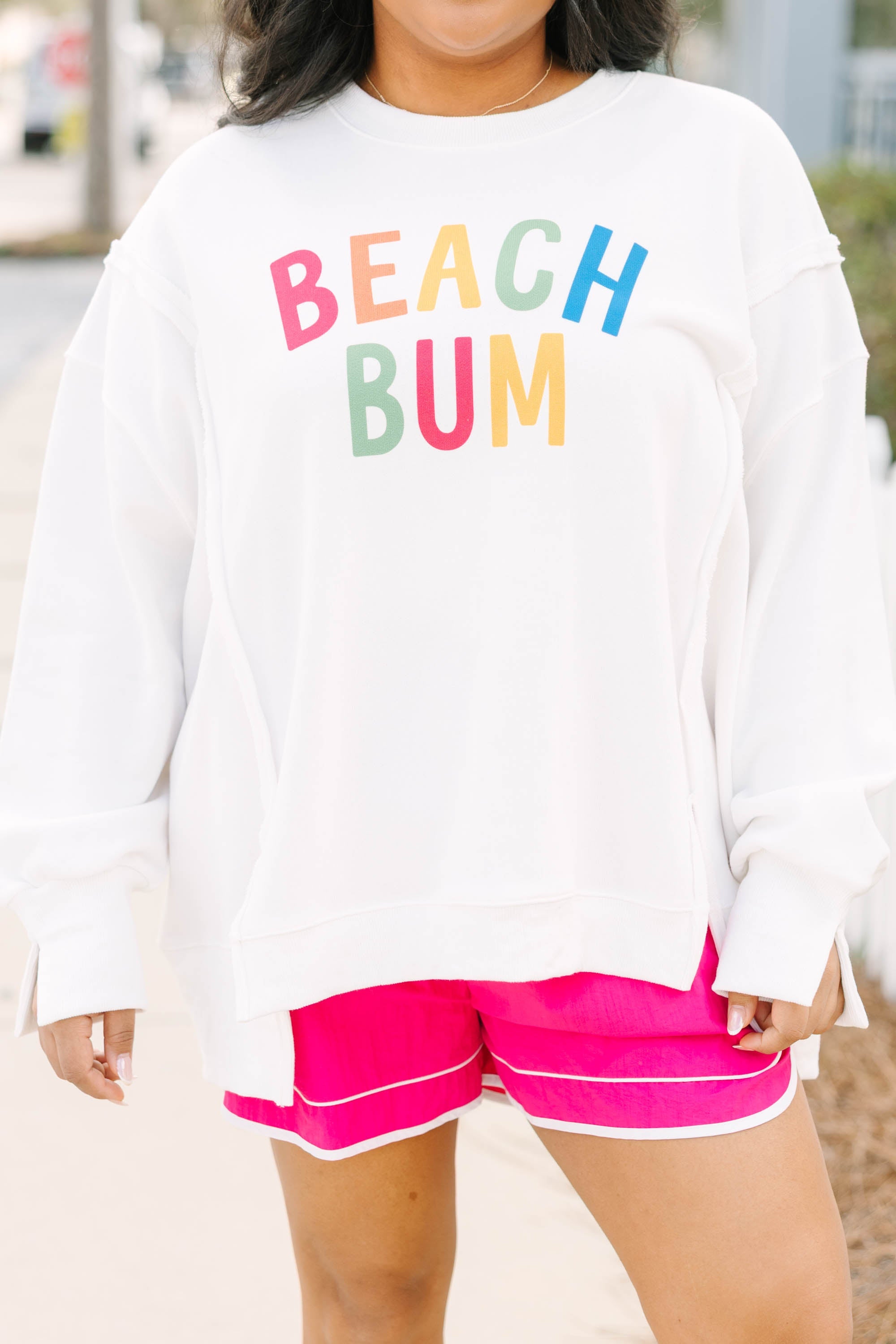 Down By The Coast Comfy Crew, Ivory