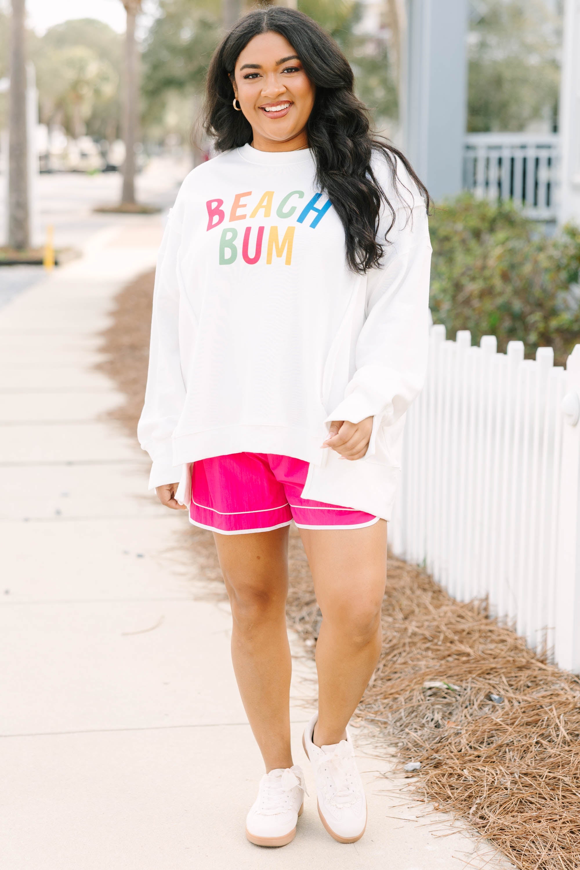 Down By The Coast Comfy Crew, Ivory
