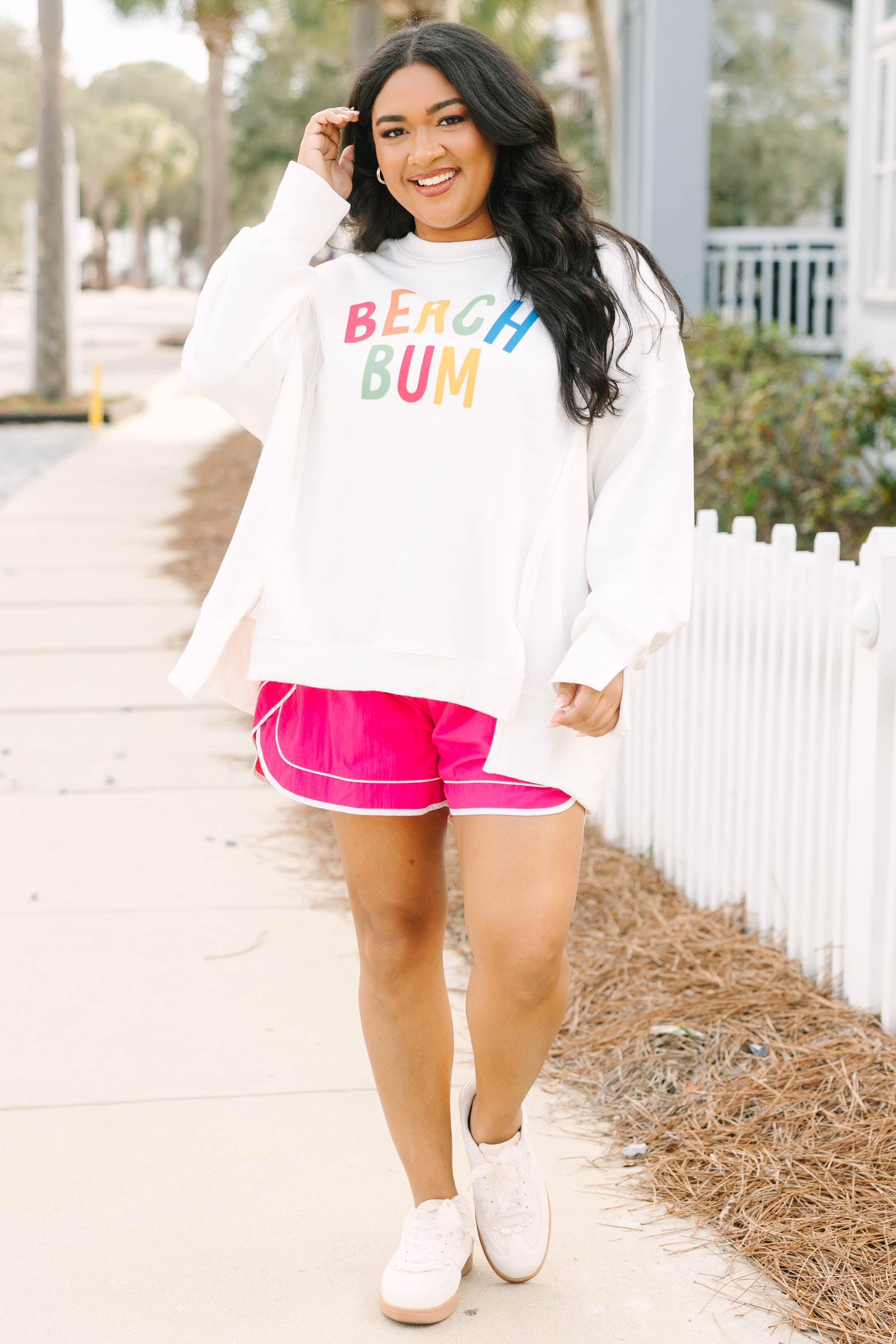 Down By The Coast Comfy Crew, Ivory