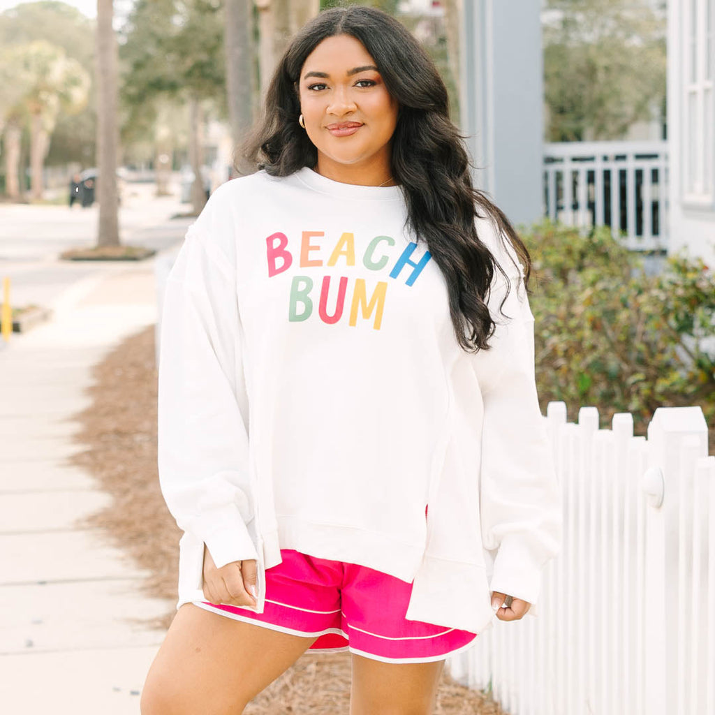 Down By The Coast Comfy Crew, Ivory
