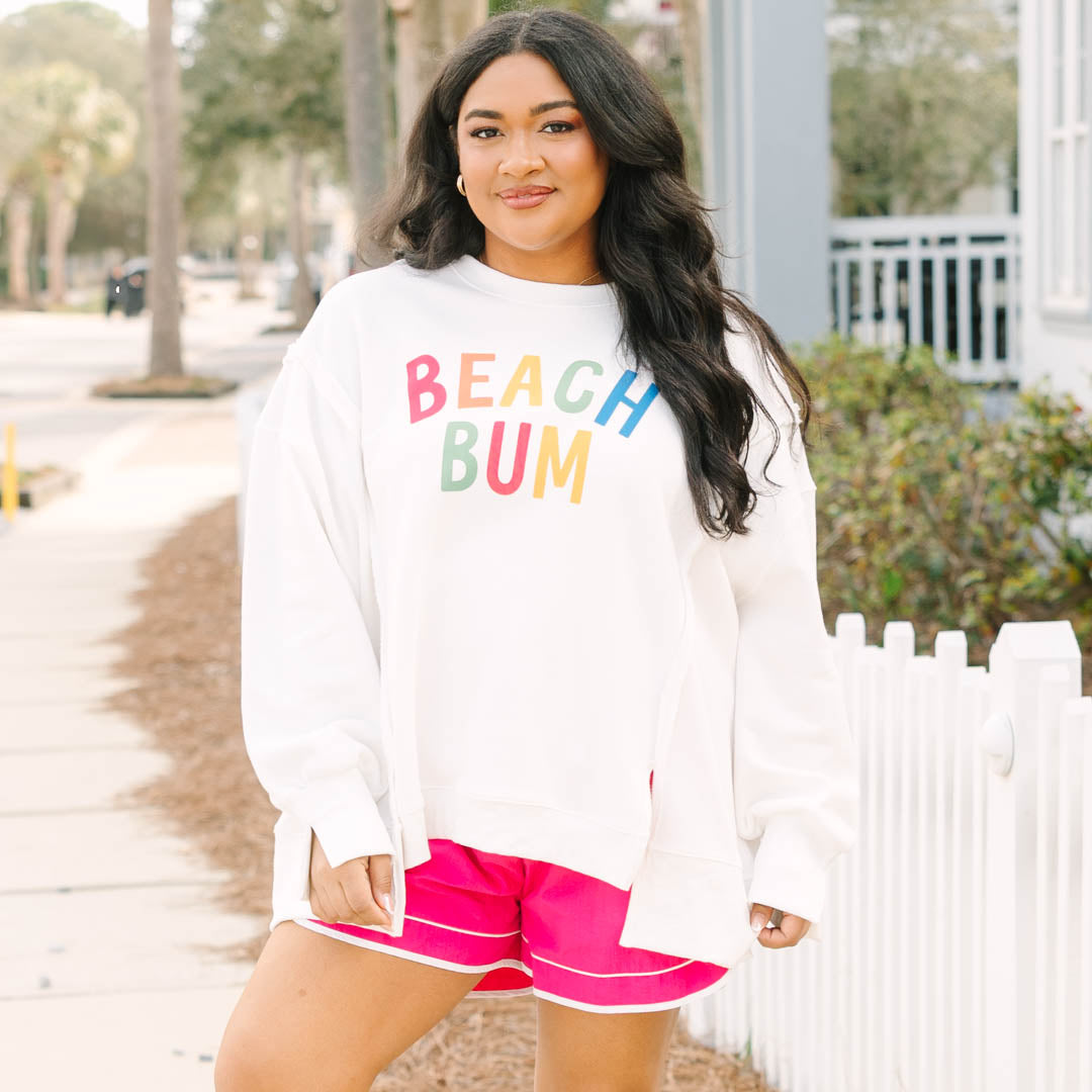 Down By The Coast Comfy Crew, Ivory