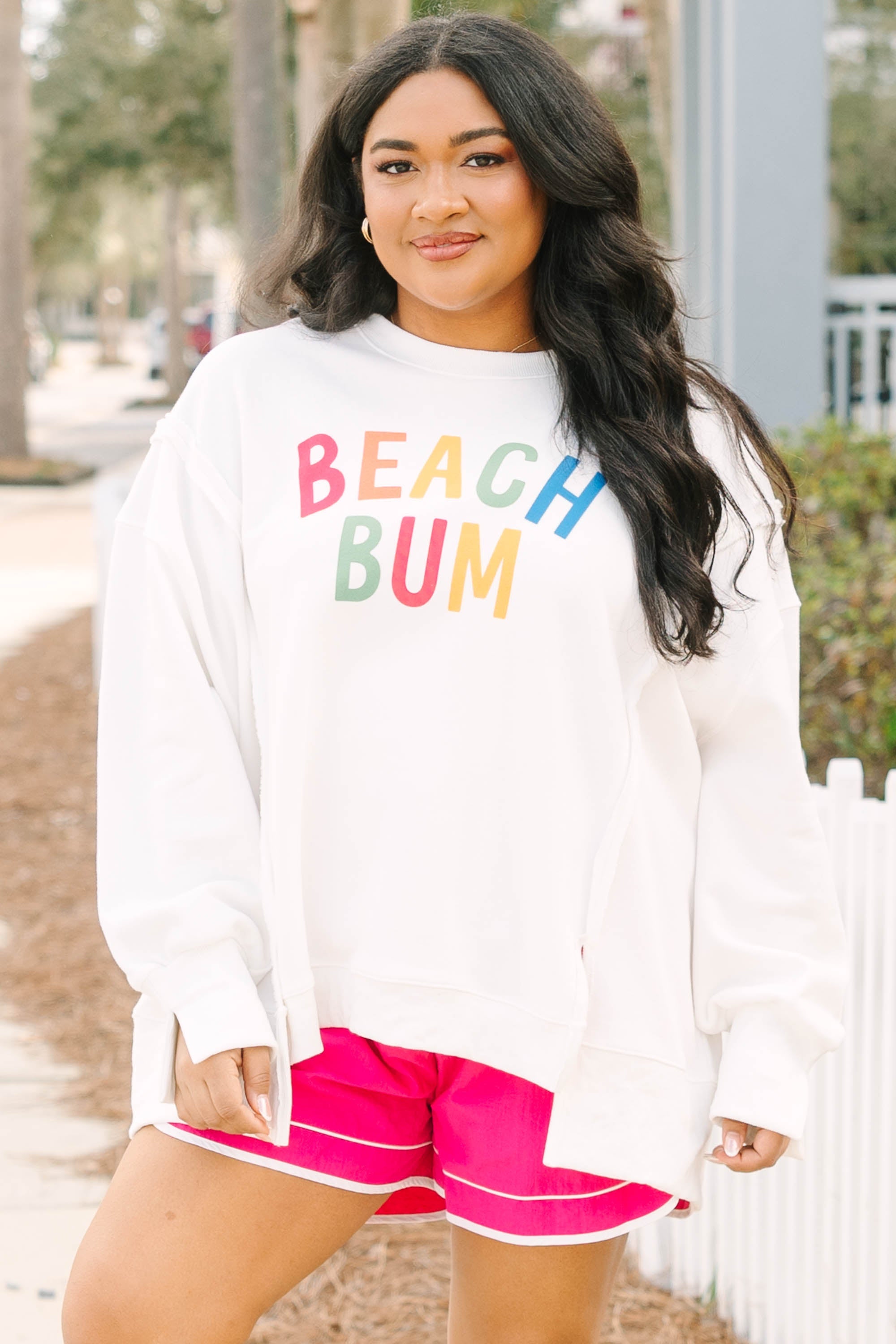 Down By The Coast Comfy Crew, Ivory