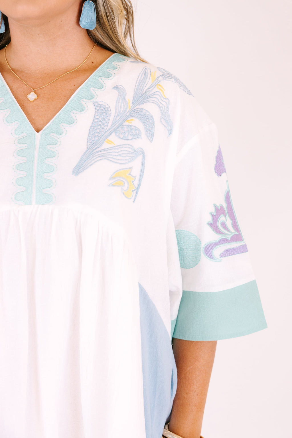 Drifting Muse Dress, Seafoam