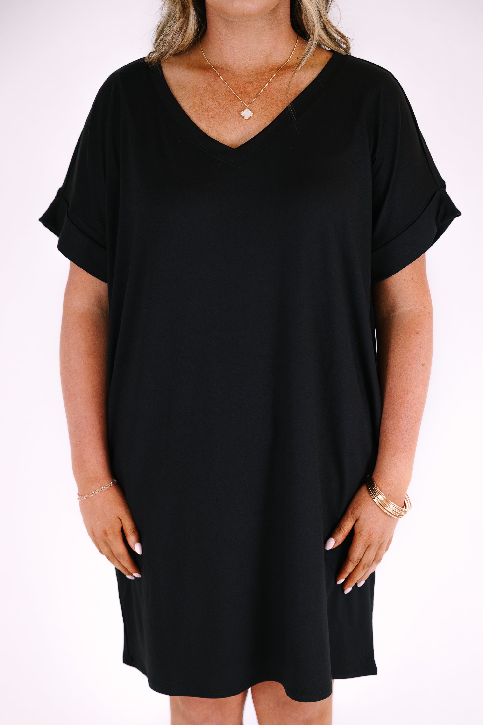 Easy Like Sunday Dress, Black