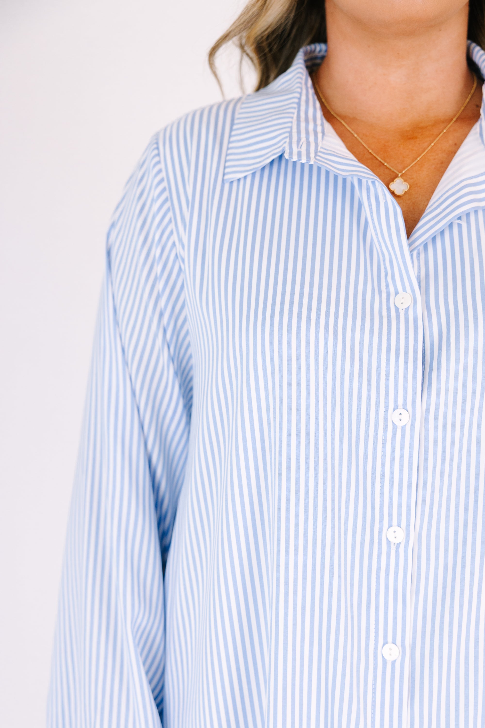 Easy To Adore Dress, Blue Stripe
