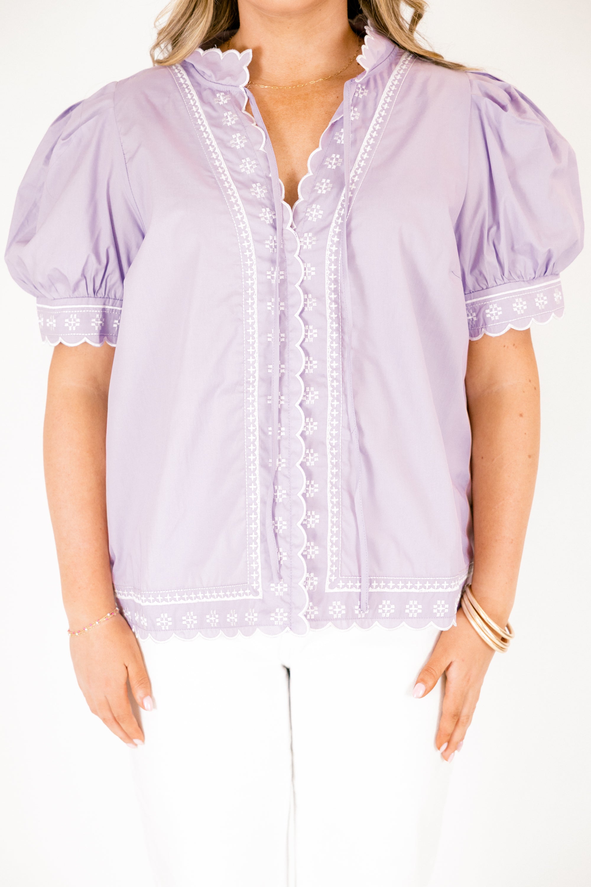 Effortless Grace Top, Lavender
