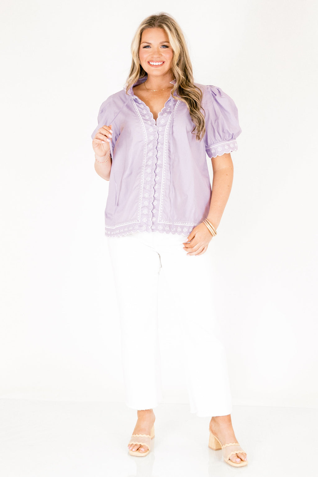 Effortless Grace Top, Lavender