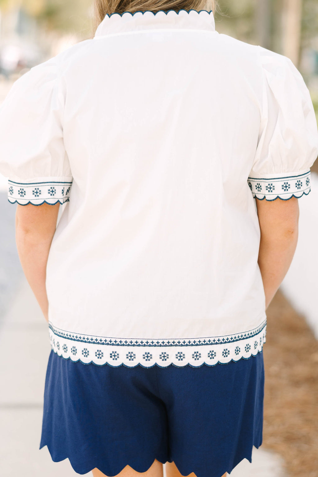 Effortless Grace Top, White
